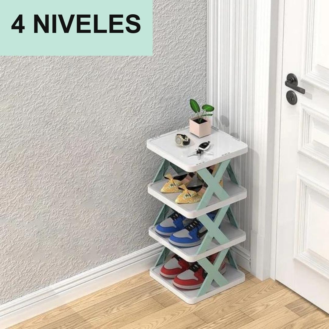 ORGANIZADOR DE ZAPATOS MULTIESTANTE X4