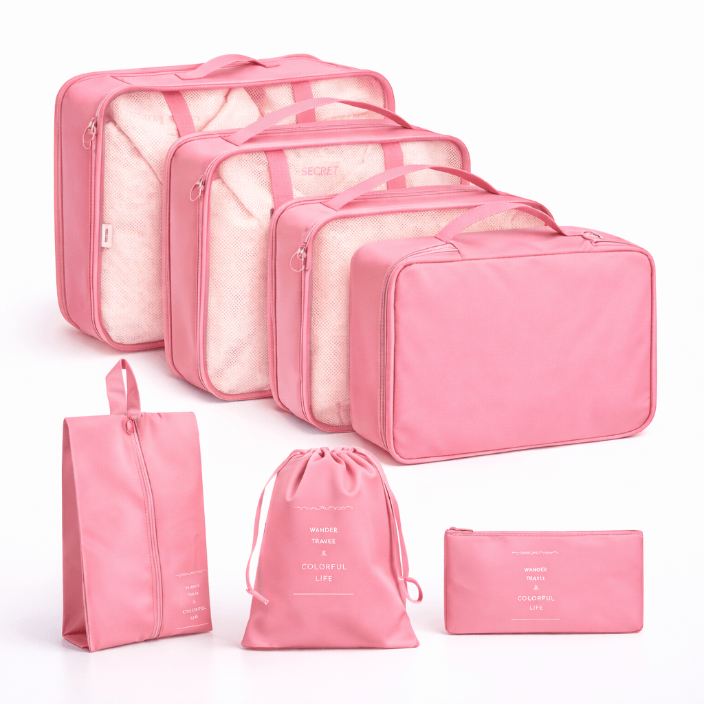 Set bolsas de viaje x7 pcs