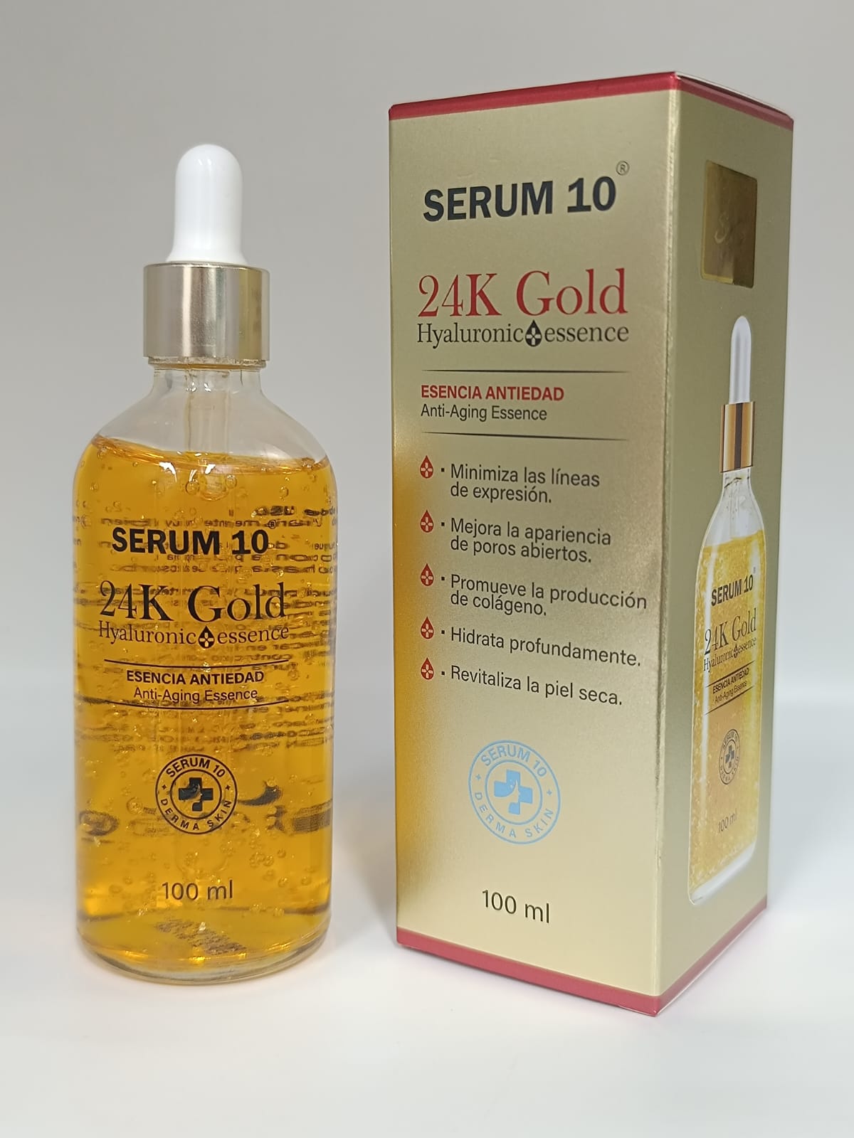 SERUM 10 ACIDO HIALURONICO 24K