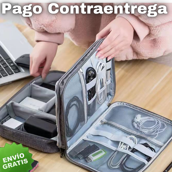 Bolso Organizador de accesorios electrónicos impermeables🤩