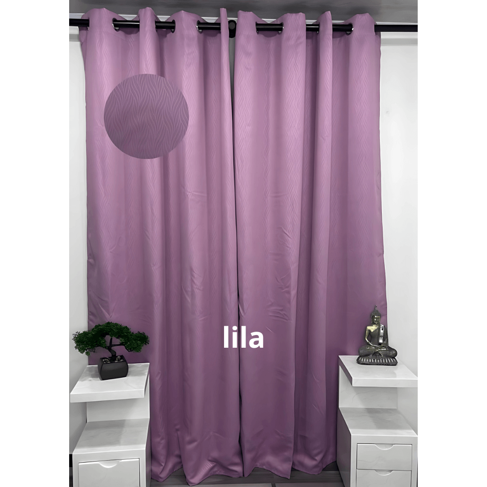 Cortinas Blackout Bloquean El 100% De La Luz