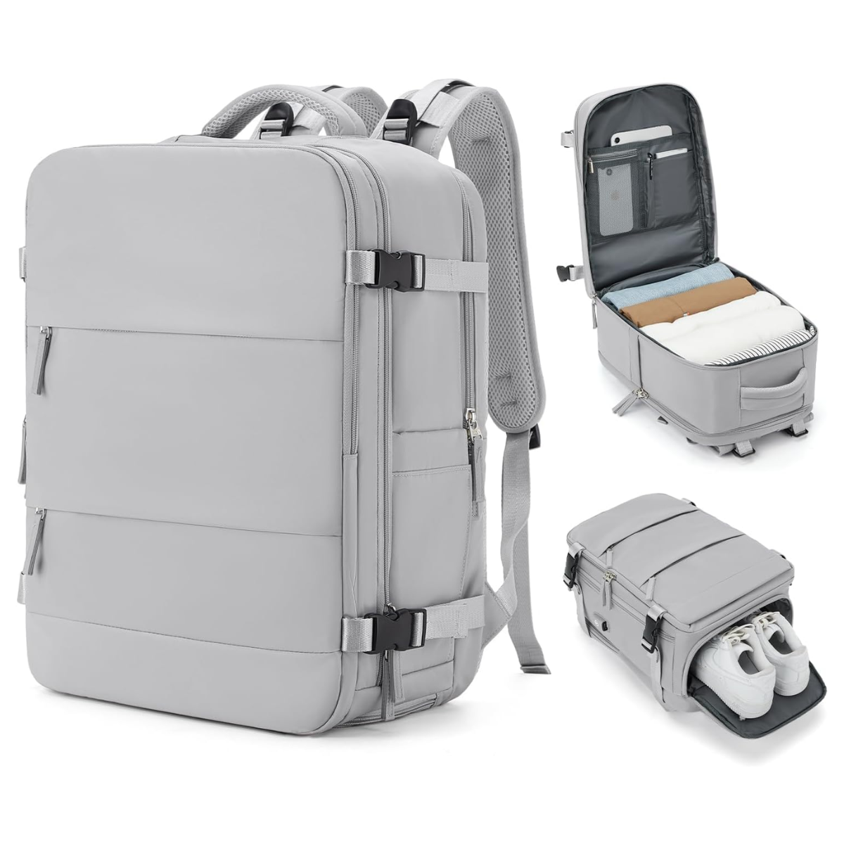 Gray helmet for bikers