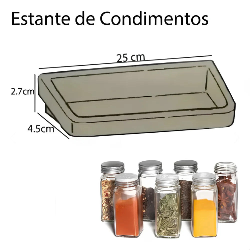 Organizador x 5 De Nevera Magnético