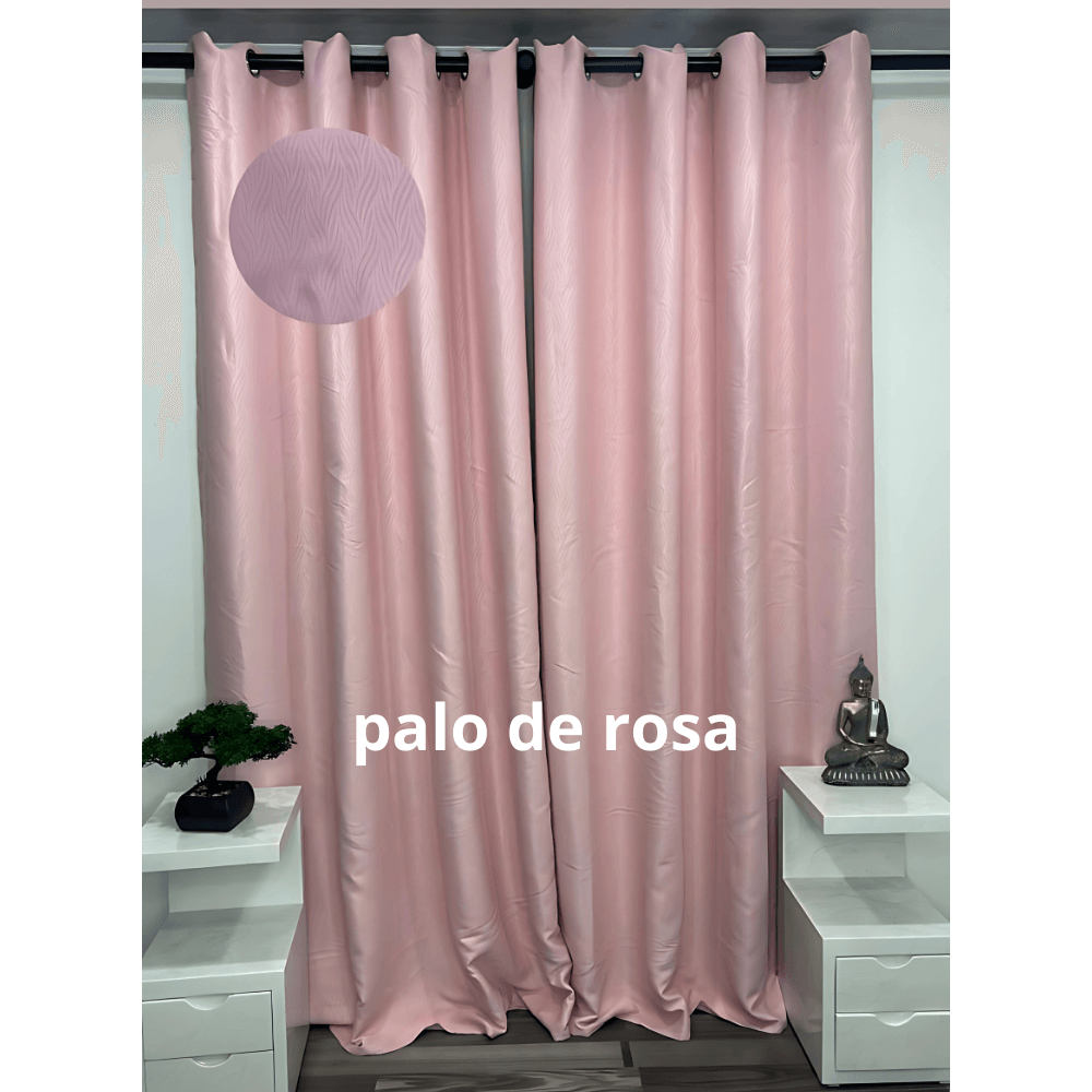 Cortinas Blackout Bloquean El 100% De La Luz