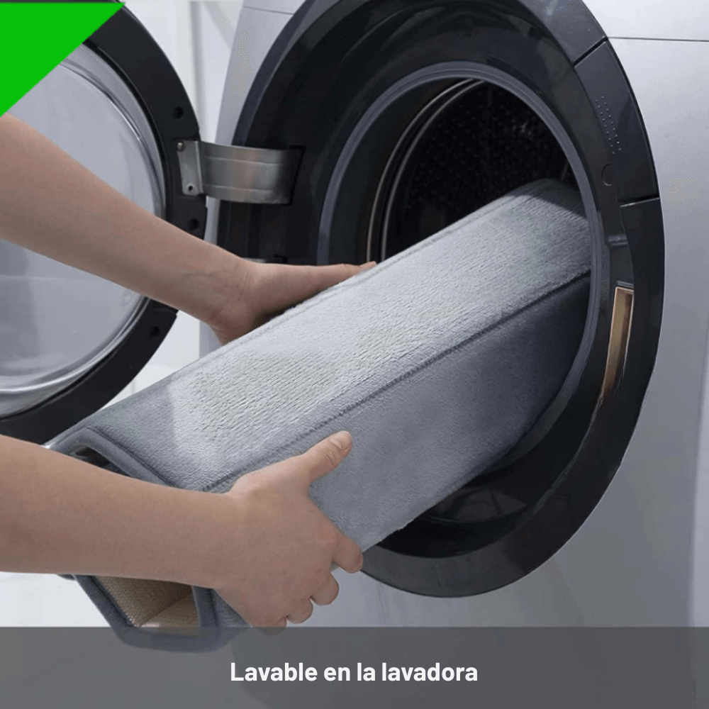 Tapete Super Absorbente Antideslizante Para Baño Acolchado