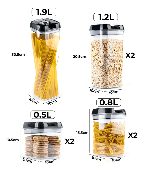Kit De Organizadores Premium para cocina x7
