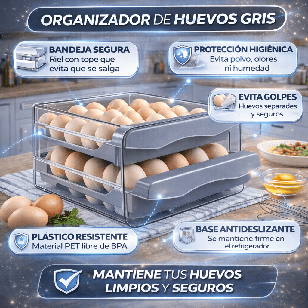 Organizador de Huevos Automático (32 HUEVOS)