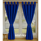 Cortinas Semi Blackout Jacquard 2 Paños 140x210cm