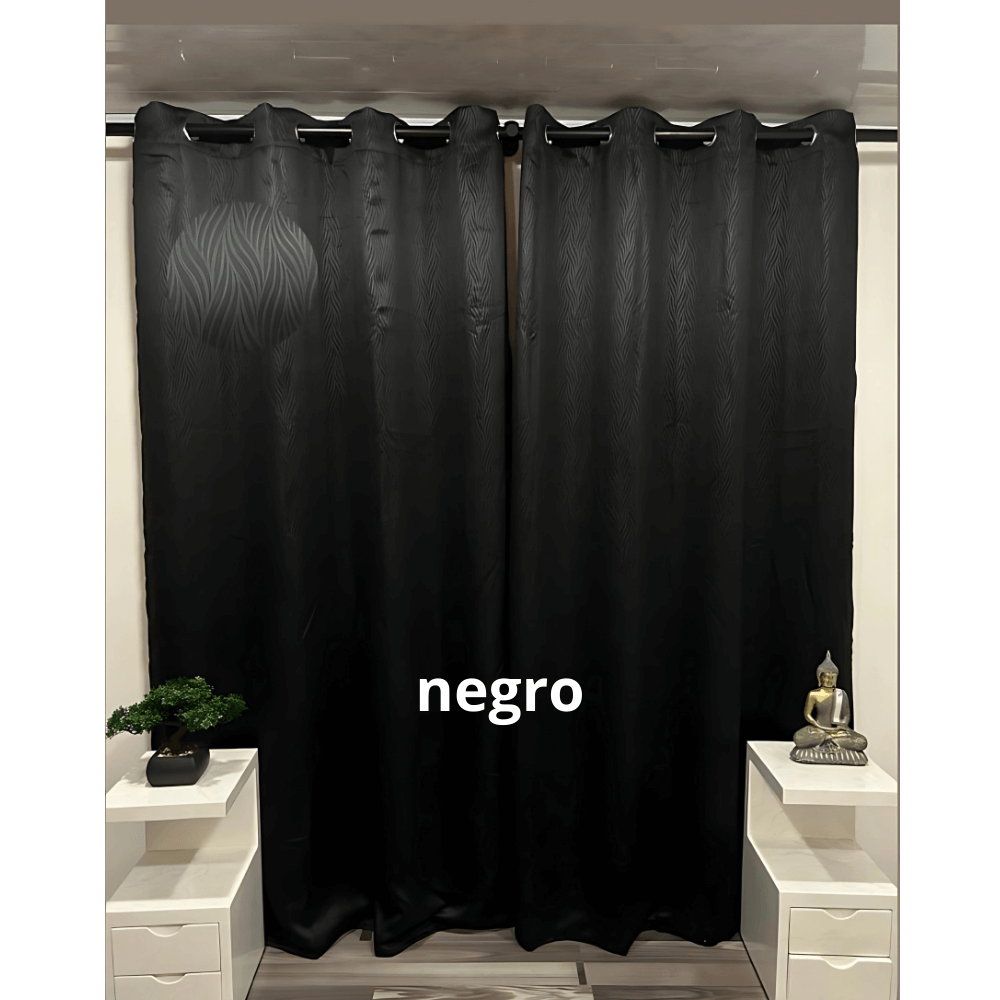 Cortinas Blackout Bloquean El 100% De La Luz