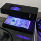 Detector de Billetes Falsos UV con Lupa y Pantalla LCD