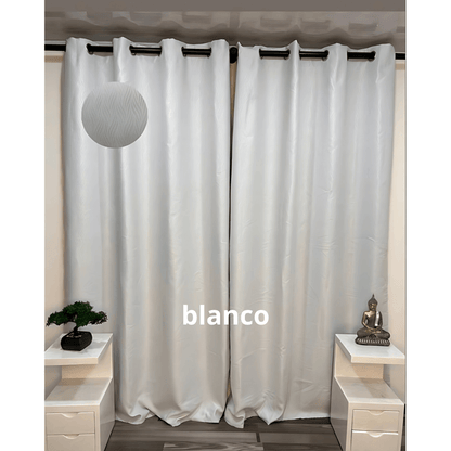 Cortinas Blackout Bloquean El 100% De La Luz