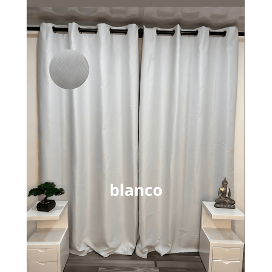 Cortinas Blackout Bloquean El 100% De La Luz