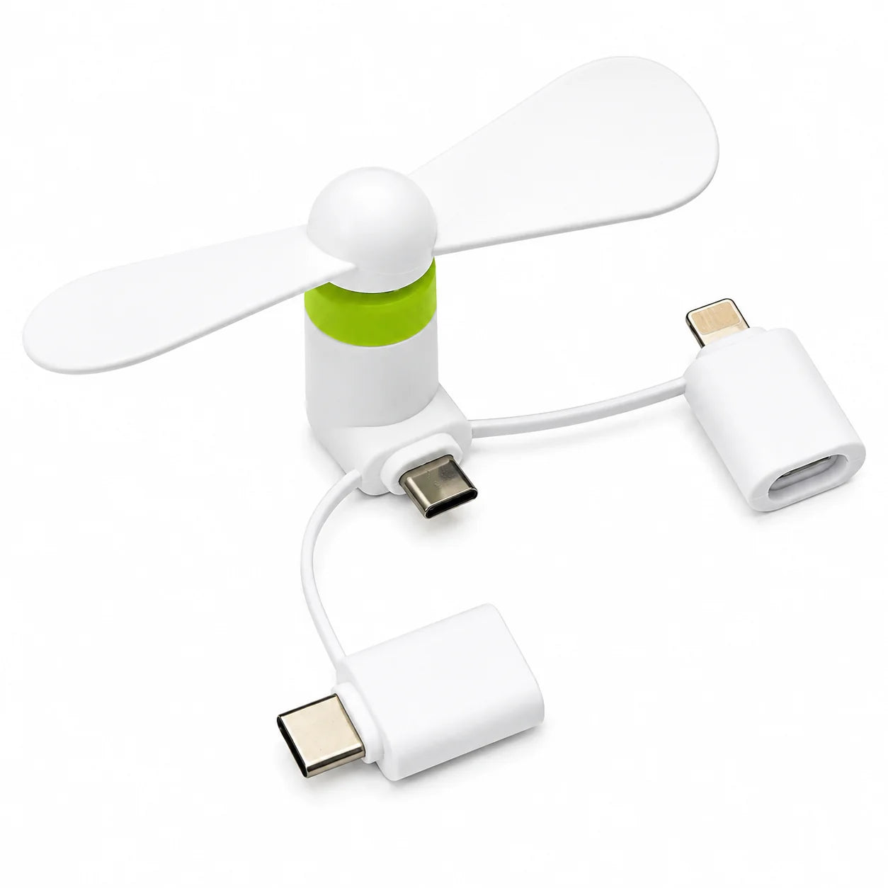 Combo de 3 Mini Ventiladores para Celular 3 en 1
