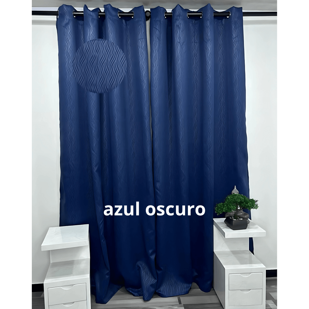 Cortinas Blackout Bloquean El 100% De La Luz