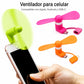 Combo de 3 Mini Ventiladores para Celular 3 en 1
