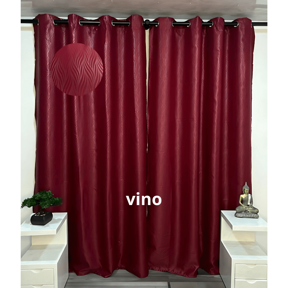 Cortinas Blackout Bloquean El 100% De La Luz
