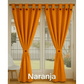 Cortinas Semi Blackout Jacquard 2 Paños 140x210cm