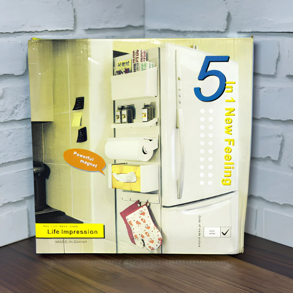 Organizador x 5 De Nevera Magnético