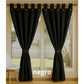 Cortinas Semi Blackout Jacquard 2 Paños 140x210cm