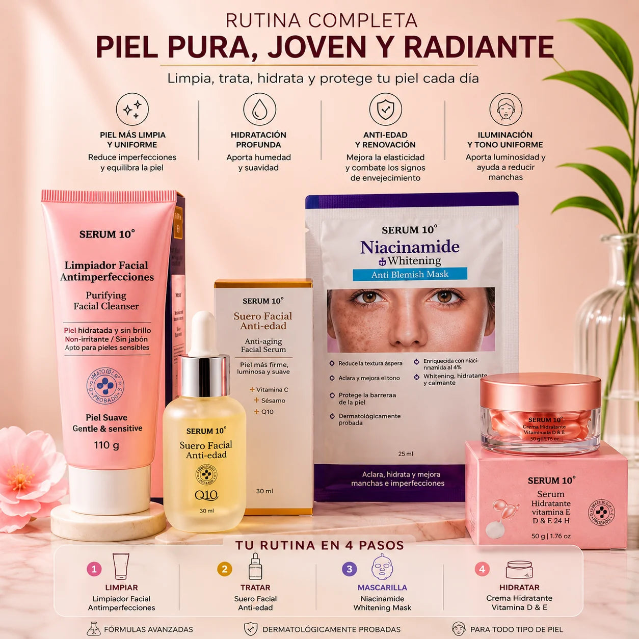 Combo Rutina Facial Anti-Imperfecciones ✨