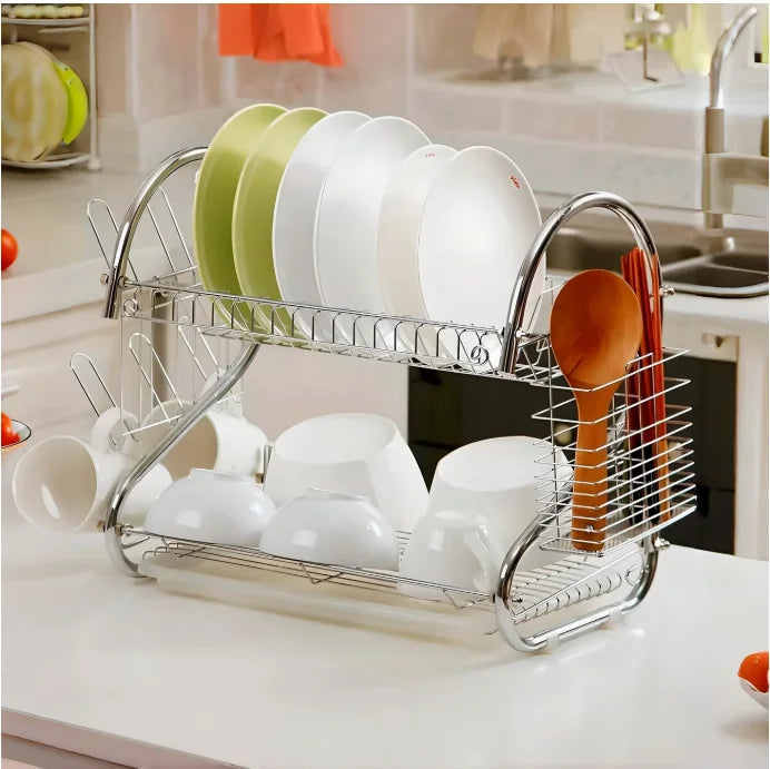 Organizador Escurridor De Platos Doble