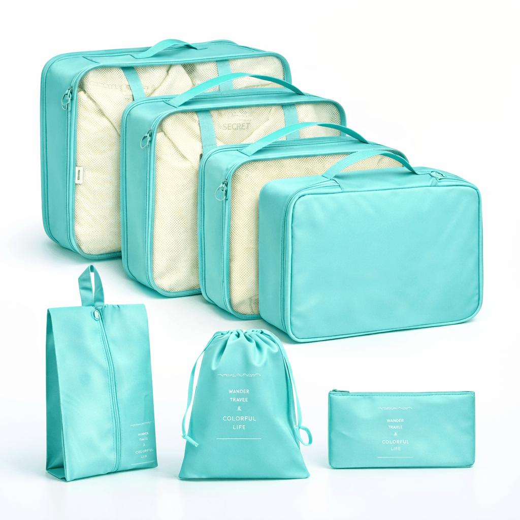 Set bolsas de viaje x7 pcs