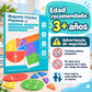 Libro Magnético de Fracciones Montessori para Niños