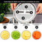 Set Bowl con Colador y Rayador 3L – Tapa Perforada, Escurridor y Rayador