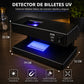 Detector de Billetes Falsos UV con Lupa y Pantalla LCD