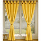 Cortinas Semi Blackout Jacquard 2 Paños 140x210cm