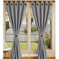 Cortinas Semi Blackout Jacquard 2 Paños 140x210cm