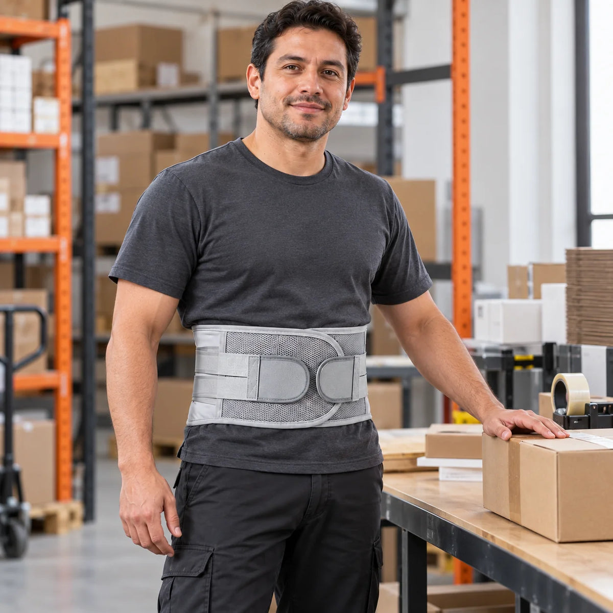 Faja De Soporte Lumbar Ajustable
